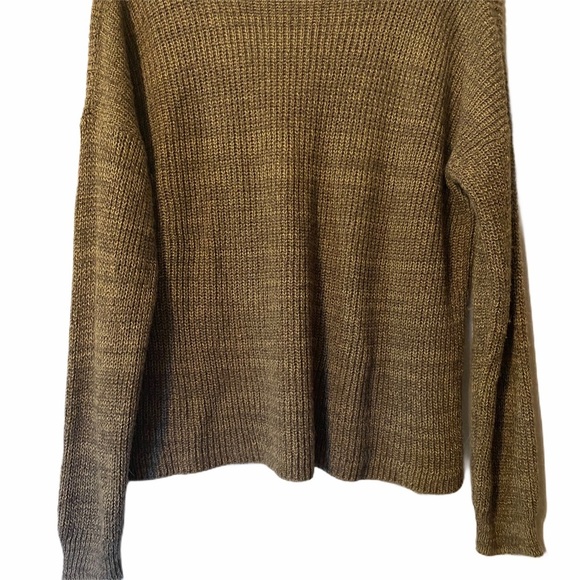 Don’t Ask Why Made in Italy Tan Acrylic‎ Sweater OSFM - Picture 6 of 11